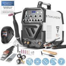 Saldatrice Stahlwerk ac/dc tig 200 impulsi st igbt, completamente attrezzata