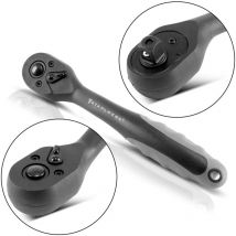 Cliquet réversible professionnel 3/8 pouces en acier au chrome vanadium 72 dents - Stahlwerk