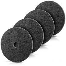 Disque abrasif Vlies/Nylon en set de 4 pour un ponçage précis - Stahlwerk