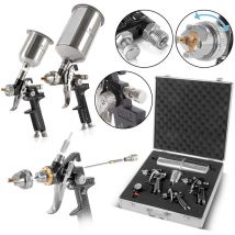 Stahlwerk - Pistolets à peinture hvlp SGS-1125 st Set de 21 pièces