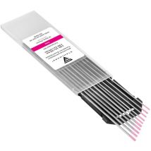 Stahlwerk - lectrodes en tungstène Électrodes de soudage wx Pink 1,6 + 2,4 mm Set de 10 pièces