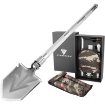 Outil multifonctionnel Bêche pliante Couteau Scie Acier à feu - Stahlwerk