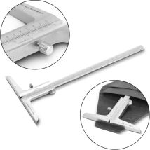 Stahlwerk - Pied à coulisse de profondeur 0-200 mm din 862 en acier inoxydable