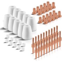 Stahlwerk - Verschleißteile Set 60 Teile Für Plasmaschneider Pt-31 Plasmazubehör