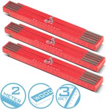 Stahlwerk Regla Plegable 1. Fc Köln Edition Set De 3 2 M Metro Regla Plegable