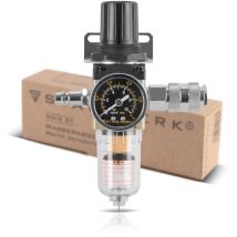 Separatore d'acqua 9 bar Unità di manutenzione ad aria compressa 1/4' attacco rapido - Stahlwerk
