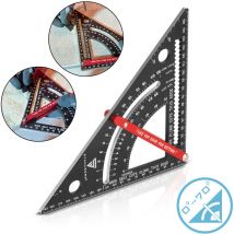 Triángulo angular con tope métrico angular de aluminio - Stahlwerk