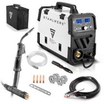 Mig mag 200 Puls Pro igbt saldatrice combinata a gas inerte con 200 a - Stahlwerk