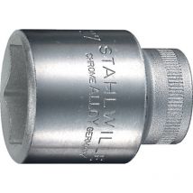 52 15 03030015 Außen-Sechskant Steckschlüsseleinsatz 15 mm 1/2' (12.5 mm) - Stahlwille