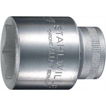 Steckschlüsseleinsatz 52 1/2′′ 6-kant Schlüsselweite 15 mm - 3030015 - Stahlwille
