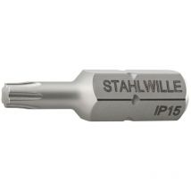 Stahlwille - Bit-schraubendrehereinsatz Außen-6kant C 6,3mm L.25mm Nr. 1440 Ip 10