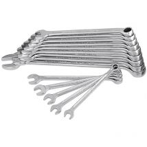 Ring-Maulschlüssel-Satz, lange Ausführung, 11-teilig - Stahlwille