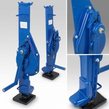 1 Paar Stahlwinde 3,0 t Zahnstangenwinde Zahnstangenheber Stockwinde Hubwinde Hebewinde 3000 kg Winde