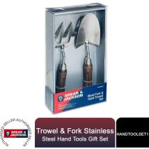 Spear&jackson - Gift Set of Trowel & Fork, Stainless Steel Hand Tools