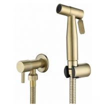 Volavo - Pulvérisateur de toilettes pour bidet et de toilettes en acier inoxydable, Kit de pulvérisateur de bidet, pulvérisateur de robinetterie