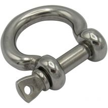 Stainless Steel Bow Shackle 20MM with Screw Collar Pin (316 A4 Marine Grade Rigging)