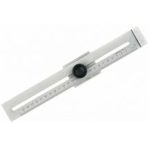 Stainless Steel Marking Ruler Plage de mesure en métal 250 mm, 1 pièce