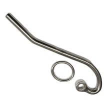 Securefix Direct - Stainless Steel Pelican Hook Ring 6.5MM x 115MM (Rigging Jaw Clevis Pin Marine Connector)