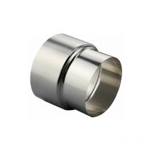 Stainless Steel Stove Pipe Reducer Tube Connector Chimney Flue Liner Adapter - Ø80mm / Ø60mm(1pcs)