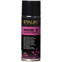 Kontaktspray MoS2 Kontakt-Öl reinigt Kontakte, Sicherungen, Kabelanschlüsse uvm. 400 ml - Staloc