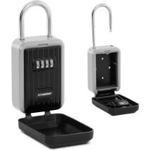 Stamony - Boîte à Clés Clefs Boite Sécurisée Murale Coffre-Fort 4 Chiffres