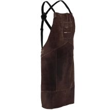 Tablier De Soudeur - Stamos Welding Group - Cuir Croûte De Bovin - Taille : L