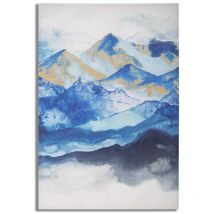 Decorazione Parete Ferro Cerchio cm 65,4X4,4 - mountain