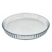 Stampo Forno Vetro Tondo Ricci Ø 28 cm.