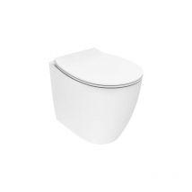 Ponsi - Stand-WC zur Wandmontage in matt weiß mit einer Tiefe von 52 cm Ercos Kite bckteovaso weiß matt