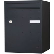 Standard-briefkasten Und Paketbox 1p Atout Grau Ral701 6m