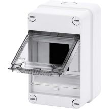 Gewiss - GW-40001 Tableau de distribution mural 4M IP55 pour boîtier de bornier