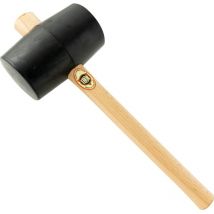 Wood Shaft 31.74oz Rubber Mallet - Thor