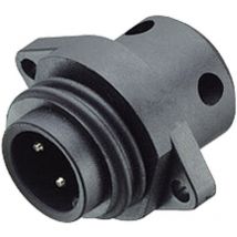 Binder - 09-0211-00-04 Rundstecker Stecker, Einbau Gesamtpolzahl: 3 + pe Serie (Rundsteckver ): 6