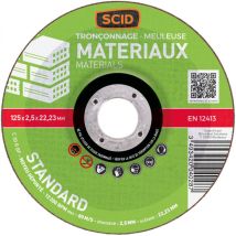 Standard-scheibe Zum Trennen 125 5 Materialien