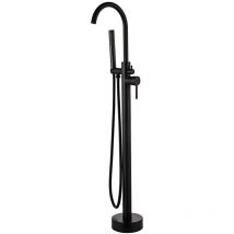 Standarmatur für freistehende Badewannen Schwarz Badewannenarmatur