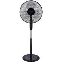 Standventilator Mit Oszillierendem Fuß Varma - Schwarz