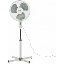 Standventilator SV40, 3 Stufen, 106 bis 125 cm, 40 Watt, weiß, oszillierend