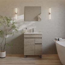 Ctesi - Standwaschtisch mit Unterschrank clif - 60 cm