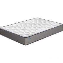 Matelas à ressorts 140x190cm, Épaisseur 20cm, Ressorts Ensachés Indépendant en Mousse à Mémoire de Forme,Parfait Support, Confort Ferme,7 Zones de