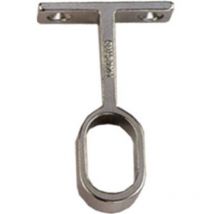 Stangenstützen Nr. 1-OV Nickel Oval 16 mm