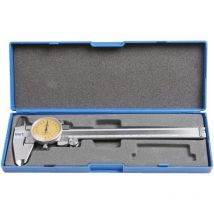 Qersta - Stanless Steel 6-Inch Shook-Proof Vernier Caliper, /- 0.001' Accuracy