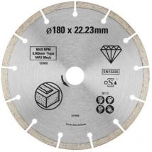 Stanley Disque diamant à bord segmenté pour le béton 125x22.2 STA38107-XJ