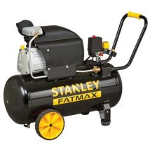 Stanley Fatmax Professioneller Kompressor, Ölkompressor, horizontal, 2 ps, 8 bar, Tankkapazität 50 l