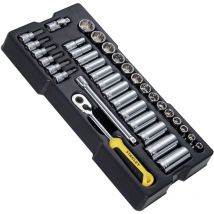 STMT1-74174 Transmodule. 36 piezas de mecánica métrica 3/8" - Stanley