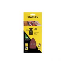 Stanley STA31447 cf 5 fogli a strappo grana 120 per multilevigatrice a punta