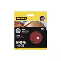 Stanley STA32002 cf 5 dischi da 115 mm a strappo grana 60 per rotorbitali