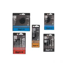 Piranha - box X56001 kit 5 forets hA licoA daux pour pointe de bois 4-5-6-8-10 mm