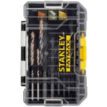 Stanley - STA88561-XJ Forets de précision pour métal Cassette de 2 à 8 mm 14 pièces