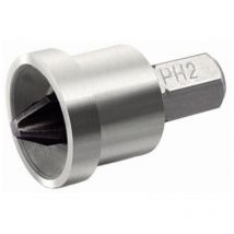 Stanley Trockenbau-Bit PH2 – 10 mm – Magnethalterung – Stahlring – 55427321