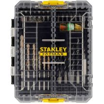 Stanley Zubehör - 49-teiliges Bohrer- und Bit-Set STA88563-XJ